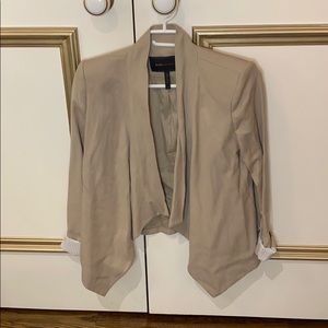 BCBG Maxazria beige blazer